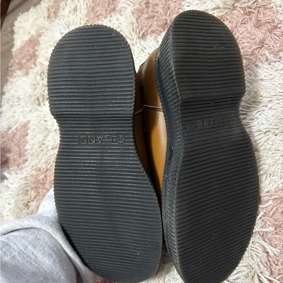 Ganni Creepers Chelsea Tan Ankle Boots in Tiger’s Eye 👁️ 🐅 - Picture 11 of 12